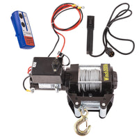 Elektrowinde 12V Seilwinde 1600 kg Elektroseilzug Seilzug Offroad