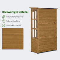 Gartenschrank Gerätehaus Geräteschuppen 58x107x180 cm