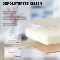 Ergonomischer Bürostuhl Schreibtischstuhl Verstellbar Fußstütze 120kg