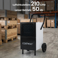 90L Luftentfeuchter Gewerblich Bautrockner 200m² Entfeuchter Luft