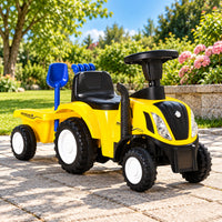 Rutsch-Traktor Anhänger Kindertraktor Sandspielzeug Schaufel