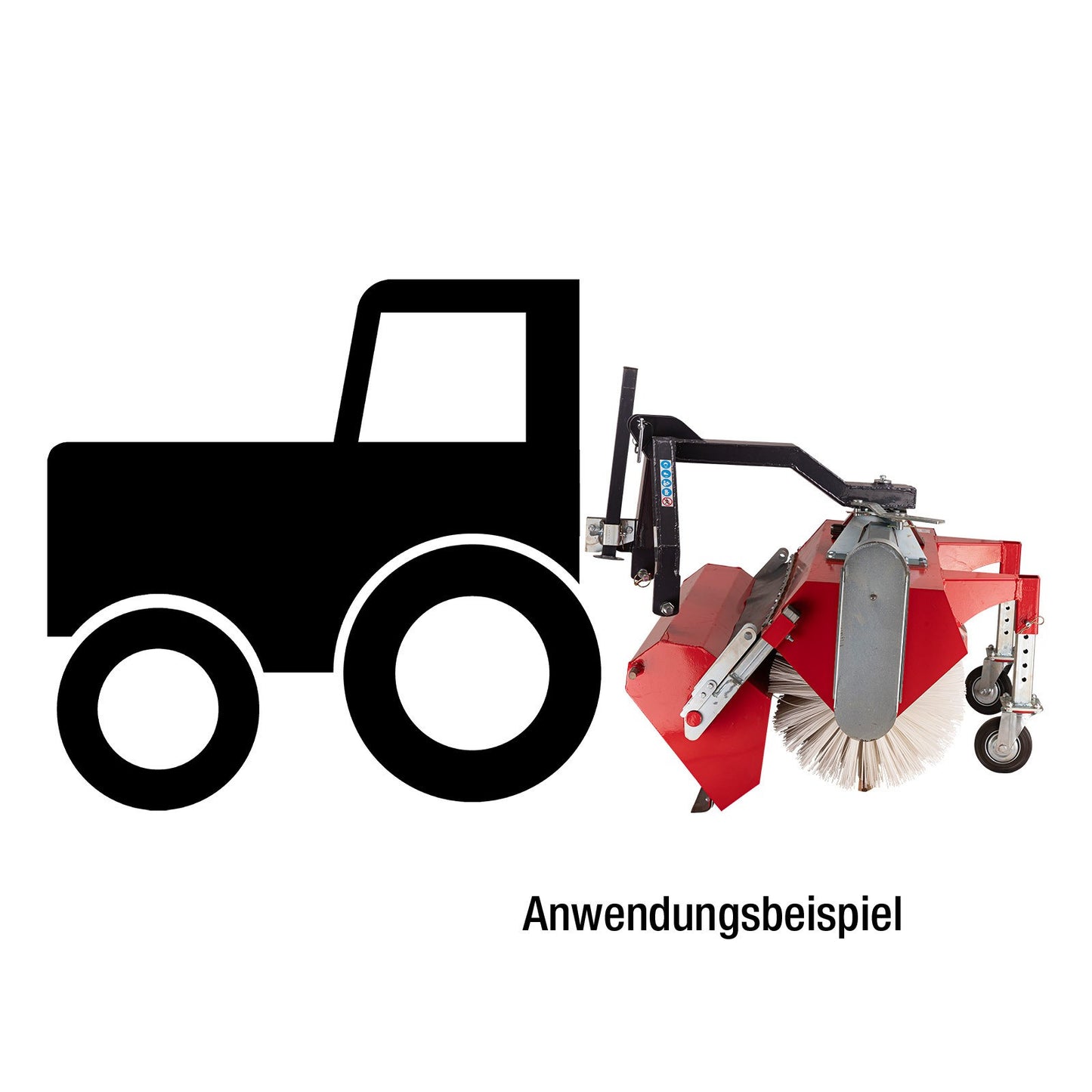Hydraulik Kehrmaschine 120cm für Traktor Kat 1 ab 15 PS
