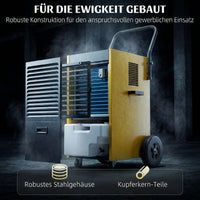 Luftentfeuchter Bautrockner 70L Tag 100m² 24h Timer LED Display