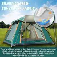 Campingzelt Wasserdicht Kuppelzelt Outdoor Camping Zelt