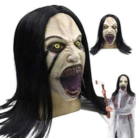 Halloween Horror Maske Frau Kostüm Geistermaske