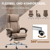 Bürostuhl Massagefunktion Liegefunktion Schreibtischstuhl Fußstütze