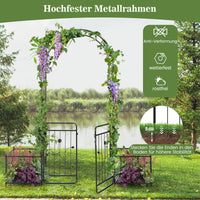 Rosenbogen Metall Blumentopf Torbogen Rankgitter Gartenbogen 220cm