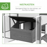 Hühnerstall Holz Hühnerhaus Nistkasten Geflügelstall Stall