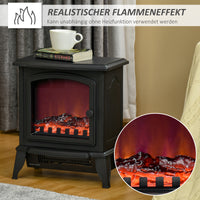 Elektrokamin Flammeneffekt 1000W-2000W 36x24x45cm Heizen
