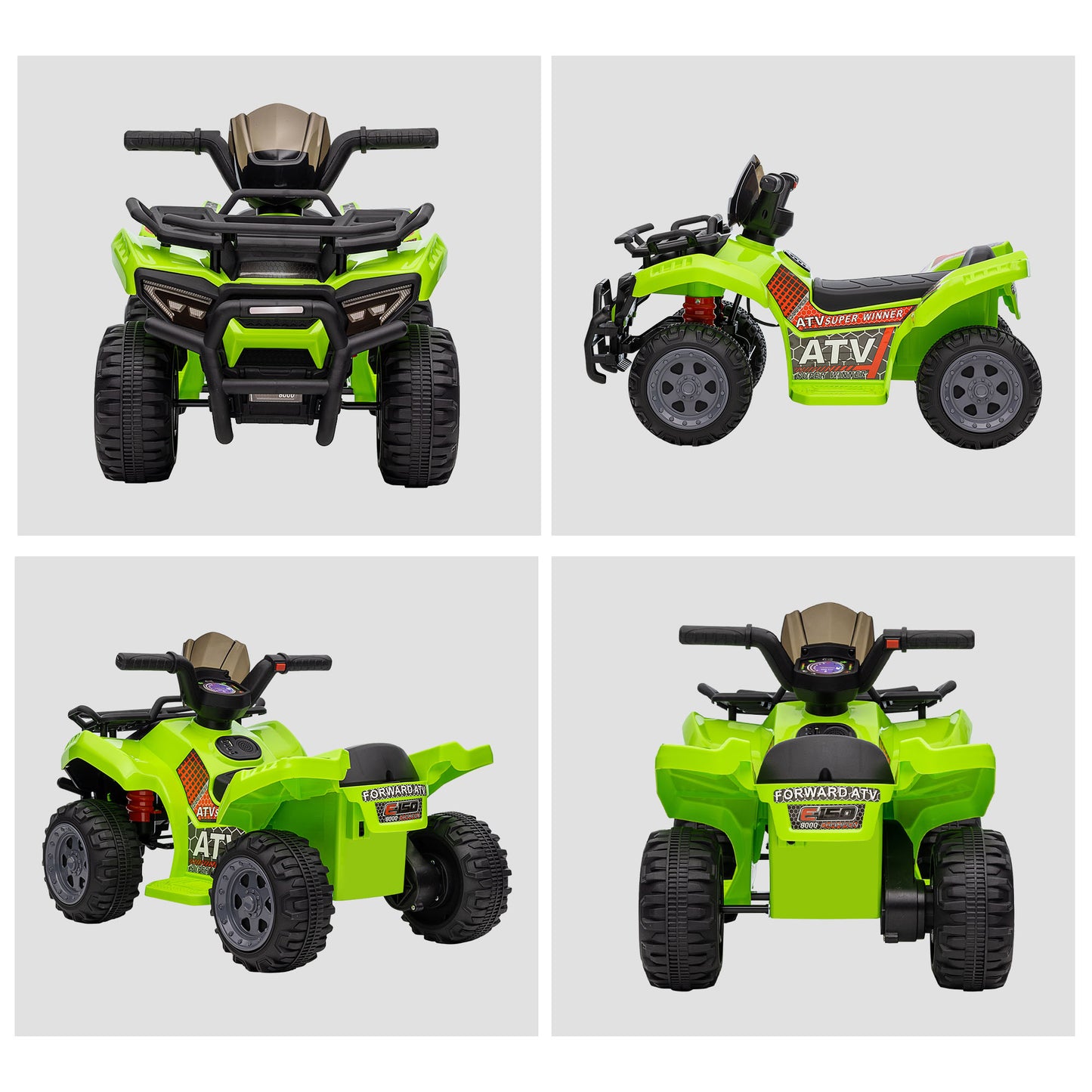 Elektro-Quad für Kinder ATV Kinderfahrzeug Rosa Batteriebetrieben