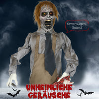 Hallowee Animatronic Kettensägenmörder Motorsägensound Schaltautomatik Deko
