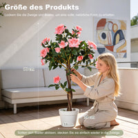 Kunstbaum Künstliche Pflanze Zementtopf Kunstpflanze Dekopflanze