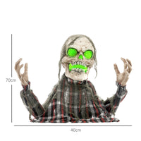 Halloween Dekoration Groundbreaker Skelett Biegsame Arme Leuchtende Augen
