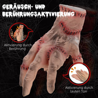 Halloween Horror-Hand Deko Beweglich Dekoration