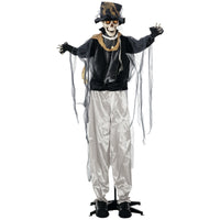 Halloween Geist 178cm Bewegungssensor LED-Lichter Soundfunktion Dekoration