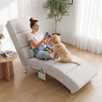 Relaxsessel Elektrisch Massagesessel Liegefunktion Wärmefunktion Vibration